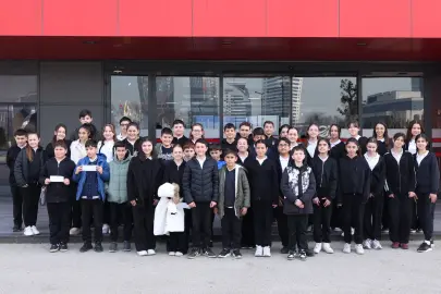 Osmangazili çocuklar GUHEM’de uzayın kapılarını araladı