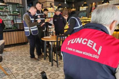 Tunceli’de bayram öncesi sıkı denetim