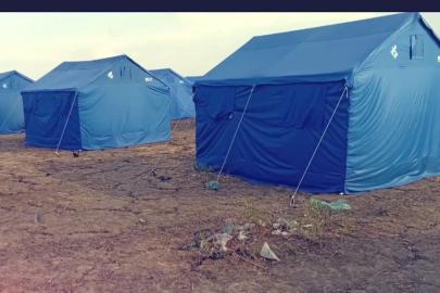 AFAD koordinasyonunda Sudan’a gönderilen çadırlar ihtiyaç sahiplerine ulaştırıldı