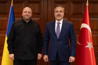 Bakan Fidan, Ukrayna Ulusal Güvenlik Sekreteri Umerov ile görüştü