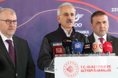 Bakan Uraloğlu: Tüm Türkiye'yi 48 saatte dolaşma imkanına erişeceğiz