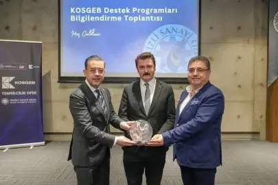 Denizli'de sanayicilere KOSGEB destekleri anlatıldı