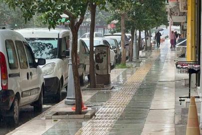 Elazığ’da sağanak yağış etkili oluyor