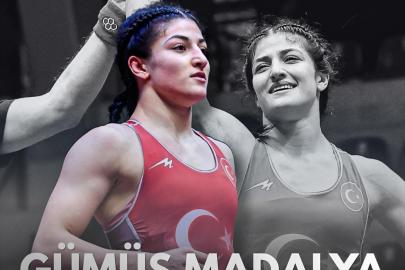 Erzincanlı güreşçi Elvira Süleyman Avrupa ikincisi oldu