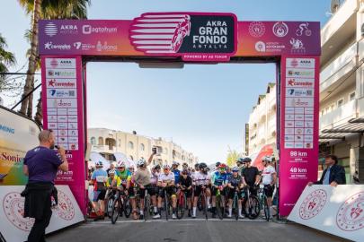 Fraport TAV Antalya Airport'tan AKRA Gran Fondo'ya destek