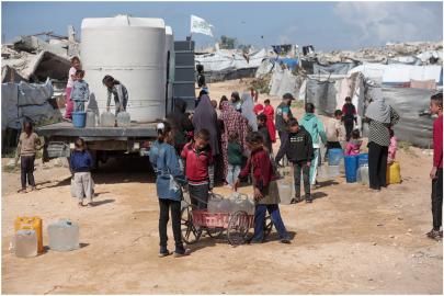 İşgal rejiminin ablukası yüzünden Gazze’de su krizi gittikçe büyüyor