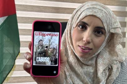 İtalyan dergisinin kapağındaki Filistinli avukat: Bu görüntü, sistemetik bir politikanın parçası