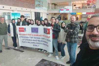 Karakoçanlı öğrenciler demans hastalığı üzerine Avrupa stajını sürdürüyor