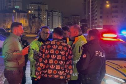 Kayseri'de polisten kaçan iki alkollü sürücüye 920 bin lira ceza kesildi