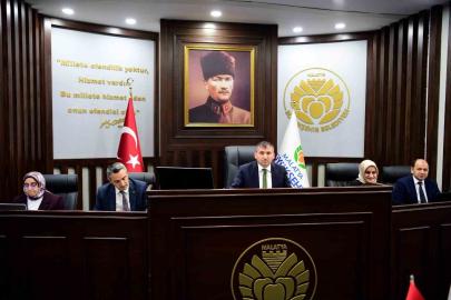 Malatya’da nisan ayı meclis toplantısı yapıldı