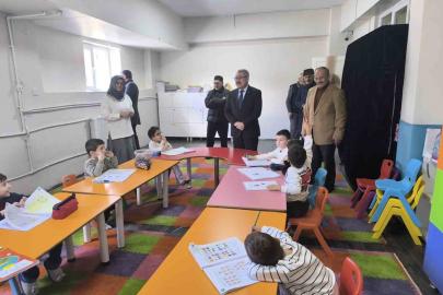 Müftü Çapçı minik yüreklere buluştu