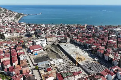 Ordu’da Millet Bahçesi 2000 araçlık otoparkla yükseliyor