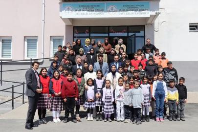 Tercan Kaymakamı Duman’dan okullara ziyaret