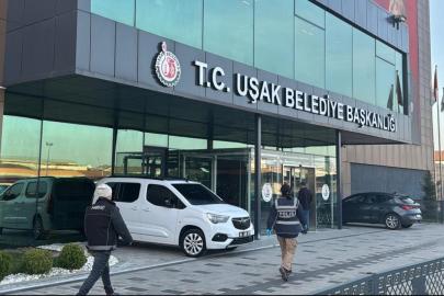 Uşak Belediyesine yönelik rüşvet soruşturması: 16 şüpheli tutuklandı