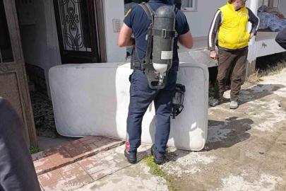 Van’da ev yangını