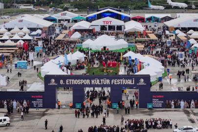 8. Etnospor Kültür Festivali başladı