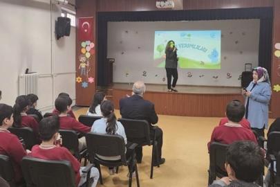 Çocuklara suyun önemi ve verimliliği anlatıldı