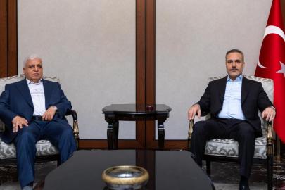 Dışişleri Bakanı Fidan, Haşdi Şabi Komisyonu Başkanı Feyyad ile görüştü