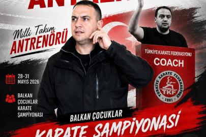 Elazığlı polis memuruna antrenöre milli görev