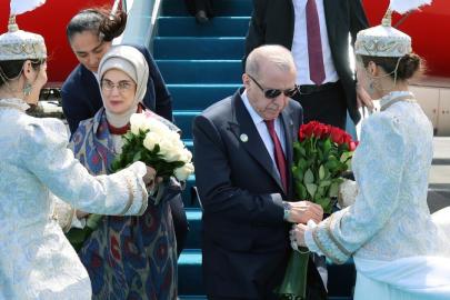 Emine Erdoğan'dan Kazakistan paylaşımı