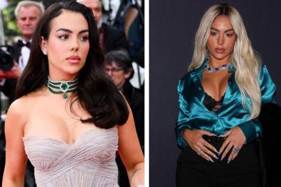 İki fotoğraf arasında saatler var! Georgina Rodriguez'den dikkat çeken imaj değişikliği