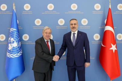Bakan Fidan, Guterres ile Kıbrıs ve Suriye'yi görüştü