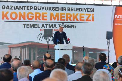 Gaziantep'e uluslararası standartlarda kongre ve fuar merkezi geliyor