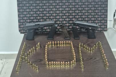 Kocaeli'de ruhsatsız silah ve change araç operasyonu: 1 gözaltı