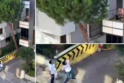 Maltepe'de mahalleyi ayağa kaldıran çığlıklar. Balkondaki adama taş yağdırdılar