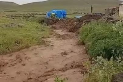 Meteoroloji uyarmıştı: Kağızman’da sel