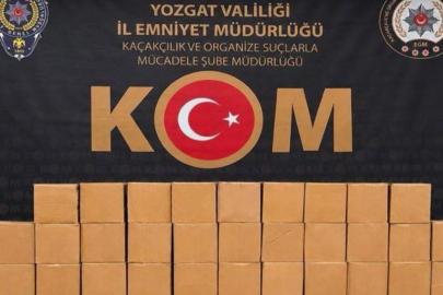 Yozgat'ta bin 400 litre kaçak yağ ele geçirildi