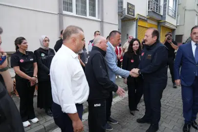 AFAD Başkanı Pehlivan’dan selde hayatını kaybedenlerin ailelerine taziye ziyareti