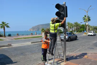 Alanya’da sinyalizasyonlara genel bakım