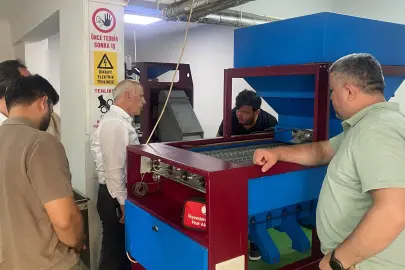 Artvin Ticaret Borsası'ndan fındık üretim tesisine ziyaret