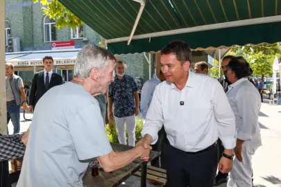 Bursa Osmangazi’de Başkan Aydın vatandaşlarla buluştu