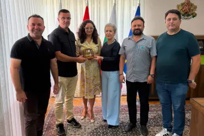 Edirneli gazetecilerden Bulgaristan Konsolosuna ziyaret