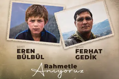 İçişleri, Eren Bülbül ve Ferhat Gedik şehadetlerinin 9. yılında unutmadı