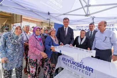 İzmir’de üreticiye kerevet desteği