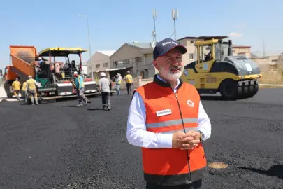 Kayseri Kocasinan'dan sanayi sitelere nefes aldıracak yol hamlesi