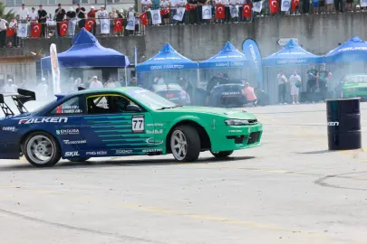 Kocaeli Gebze’de drift heyecanı