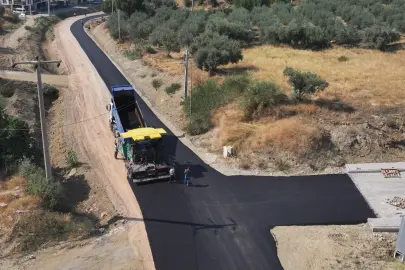 Manisa Turgutlu’nun kırsalında ulaşım konforu artıyor