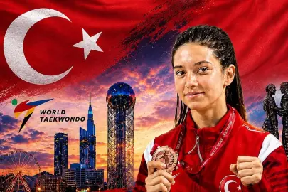 Milli sporcudan Gürcistan'da bronz madalya!