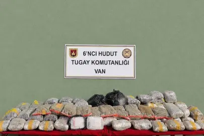 Van hudut hattında 51 kilo uyuşturucu ele geçirildi
