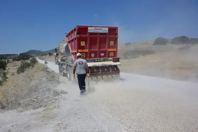 Yuntdağı’nın 10 kilometrelik yolunda konfor çalışması