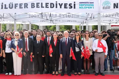 Zafer’in 104’üncü yılı Nilüfer’de kutlandı