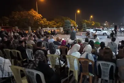 Kayseri hobi bahçelerinde sazlı sözlü akşam
