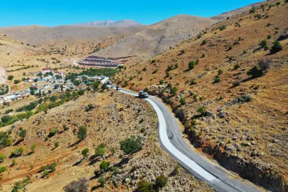 Malatya’da 55 kilometrelik grup yolunda çalışmalar sürüyor