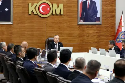 Emniyet'te kritik suçla mücadele toplantısı