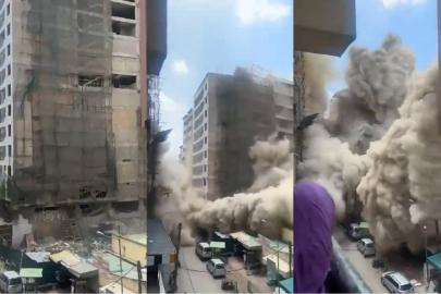 Kenya'da 18 katlı bir bina çöktü